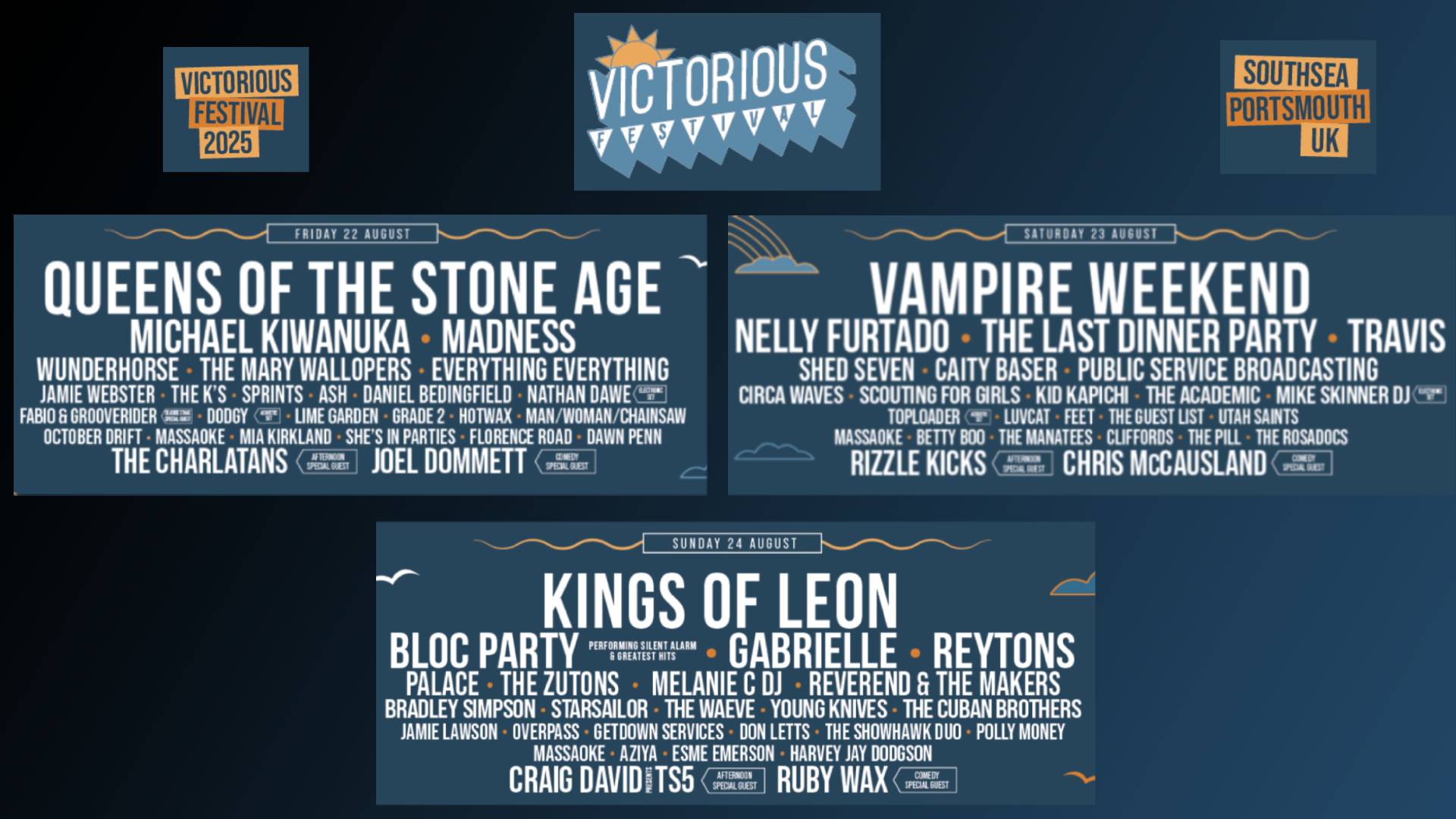 Victorious Festival 2025 line up